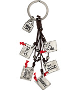 Uno de50 Key Rings