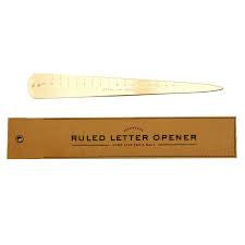 Ruled Letter Opener